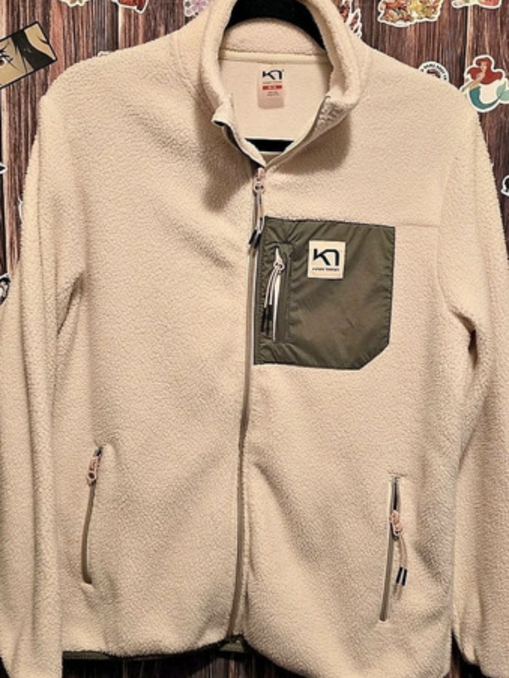 Kari Traa Røthe Midlayer Jacket Røthe Midlayer Jacket Fleece Beige Medium